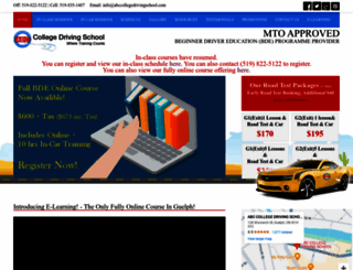 abccollegedrivingschool.com screenshot