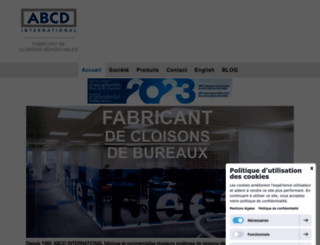 abcd-international.fr screenshot
