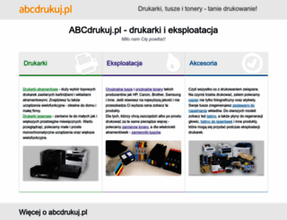 abcdrukuj.pl screenshot