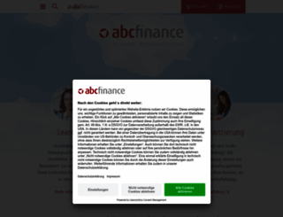 abcfinance.de screenshot