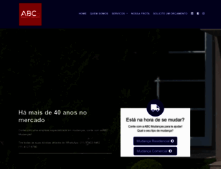 abcmudancas.com.br screenshot