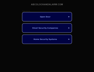 abcolockandalarm.com screenshot