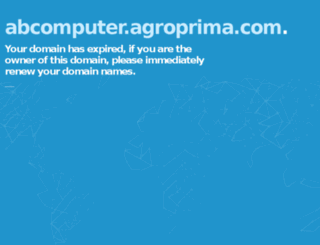abcomputer.agroprima.com screenshot