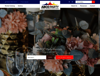 abcoparty.com screenshot