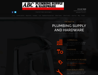 abcplumbingsupplyco.com screenshot