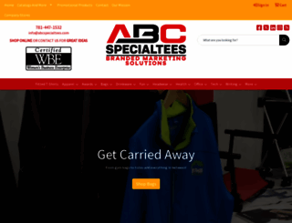 abcspecialtees.com screenshot