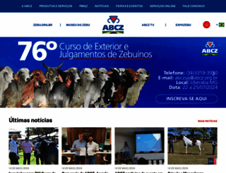 abcz.org.br screenshot