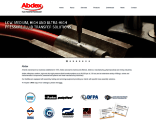 abdex.co.uk screenshot