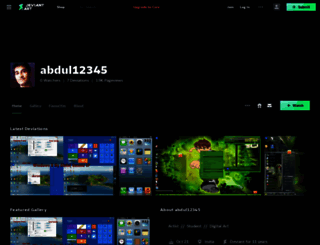 abdul12345.deviantart.com screenshot