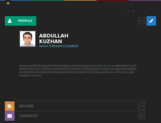 abdullahkuzhan.com screenshot