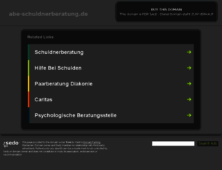 abe-schuldnerberatung.de screenshot