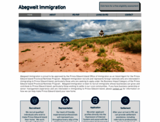 abegweitimmigration.com screenshot