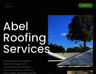 abel-roofing-perth.com.au screenshot