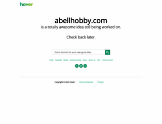 abellhobby.com screenshot