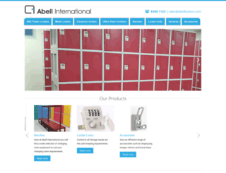 abelllockers.com screenshot