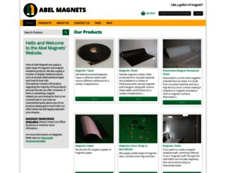 abelmagnets.com screenshot