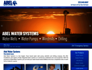 abelwatersystems.com screenshot