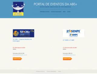 abeneventos.com.br screenshot