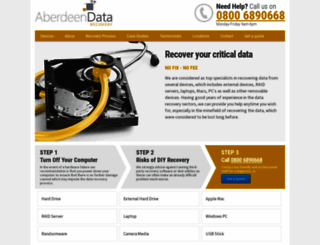aberdeen-datarecovery.co.uk screenshot