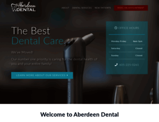 aberdeen-dental.com screenshot