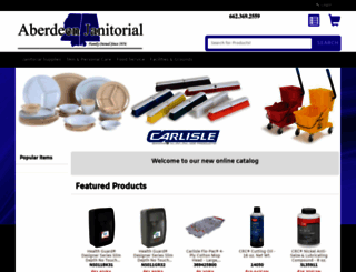 aberdeenjanitorial.com screenshot
