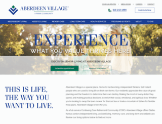aberdeenvillage.com screenshot