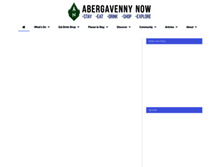 abergavennynow.com screenshot