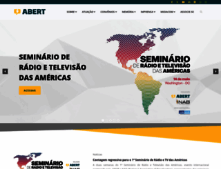 abert.org.br screenshot