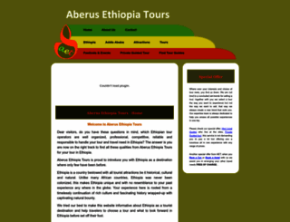aberusethiopiatours.com screenshot