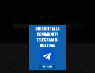 abetone.com screenshot