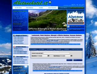 abetonehotel.it screenshot