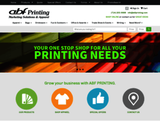 abfprinting.com screenshot
