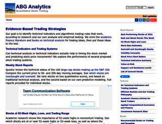 abg-analytics.com screenshot