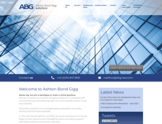 abg-law.com screenshot