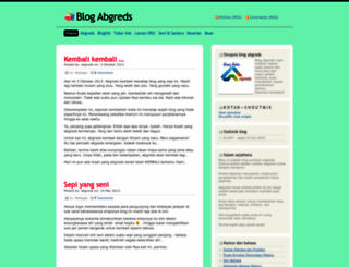 abgreds.wordpress.com screenshot