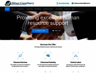 abhassconsultancy.com screenshot