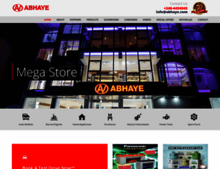 abhaye.com screenshot