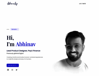 abhinavagr.com screenshot