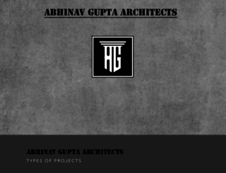 abhinavguptaarchitects.com screenshot