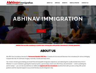 abhinavimmigration.com screenshot