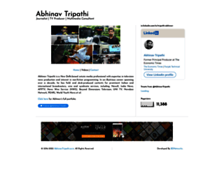abhinavtripathi.co.in screenshot
