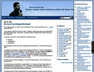 abhishekrungta.com screenshot