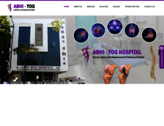 abhiyoghospital.com screenshot