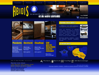 abidis-depannage.com screenshot