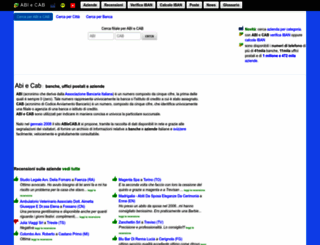 abiecab.it screenshot