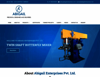 abigailenterprises.com screenshot