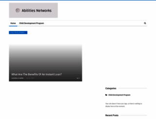 abilitiesnetworks.org screenshot