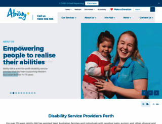 abilitycentre.com.au screenshot
