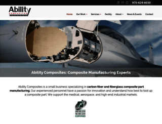 abilitycomposites.com screenshot
