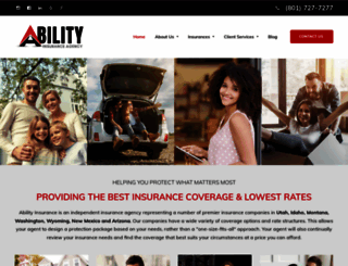 abilityinsuranceagency.com screenshot